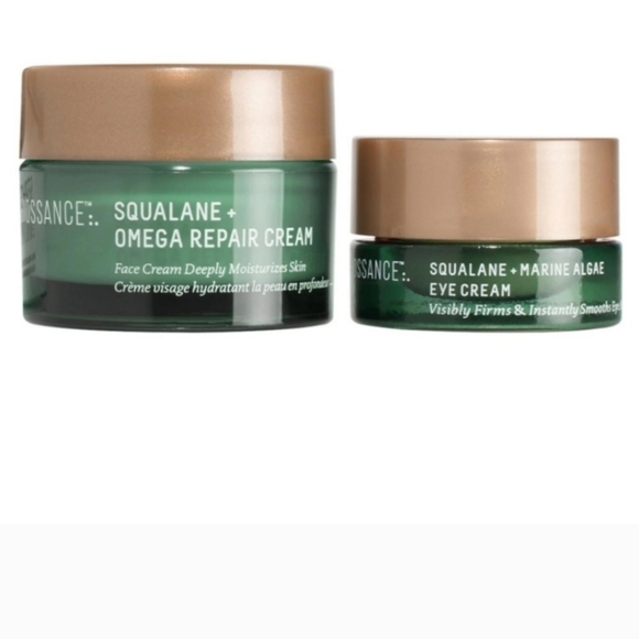 Biossance 2-Piece Skinstant Transformation Moisturizer: Eye & Repair Creams, NIB - Picture 2 of 2